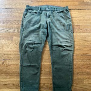 American Giant Roughneck Straight Pants -- Size 36x30 -- PATCHED